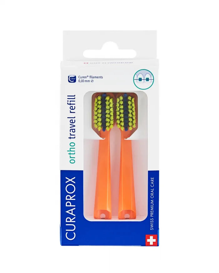 Ortho Travel set cabezal de cepillo de repuesto para CS 5460, 2 piezas