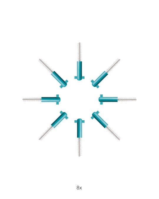 Repuesto Curaprox Prime 0.6mm / 8 unidades