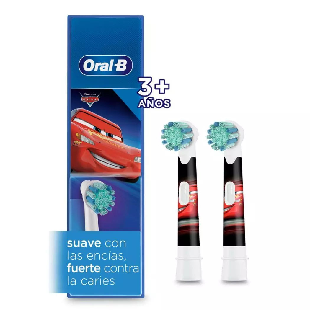 Repuesto Cabezal Cepillo eléctrico Oral b Cars