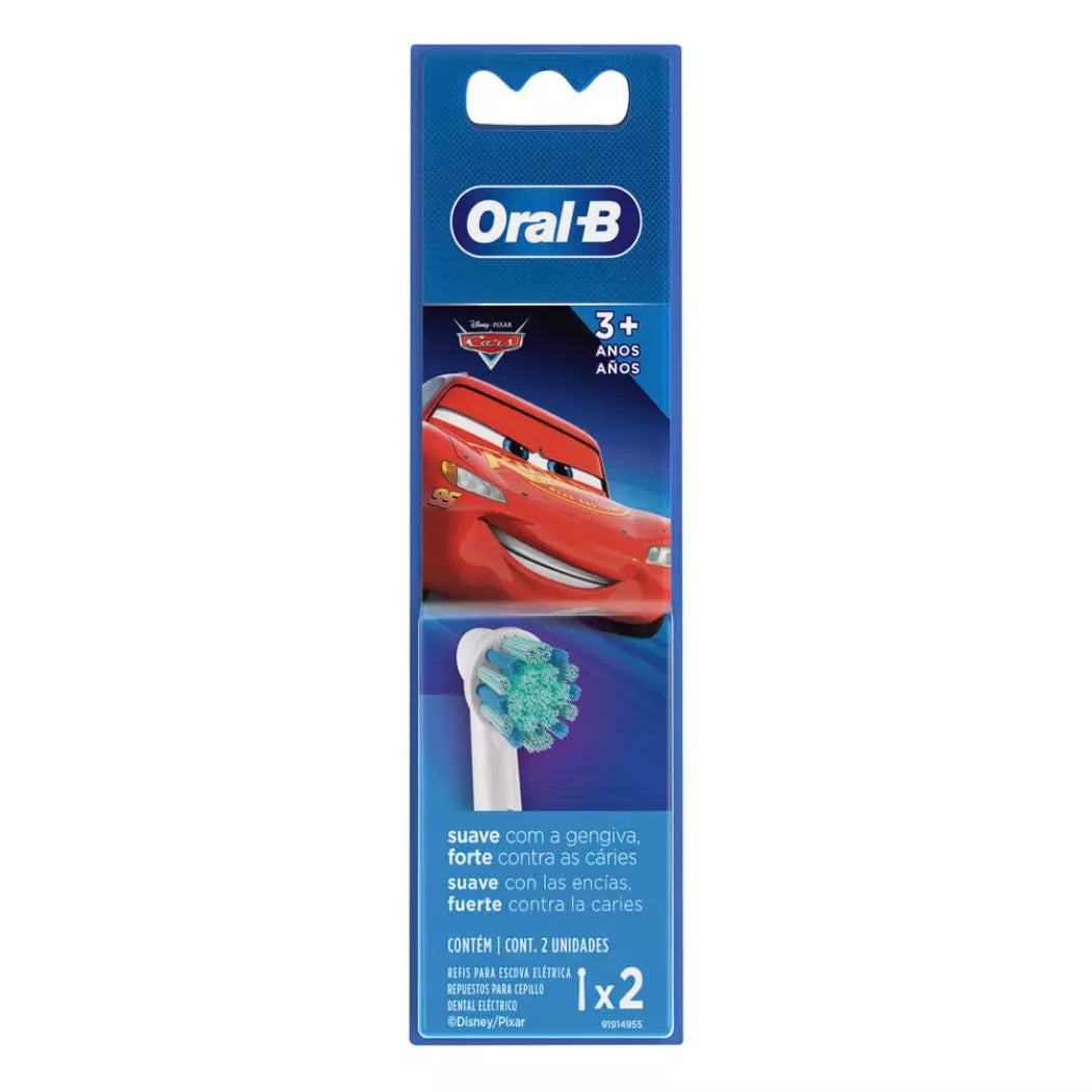 Repuesto Cabezal Cepillo eléctrico Oral b Cars