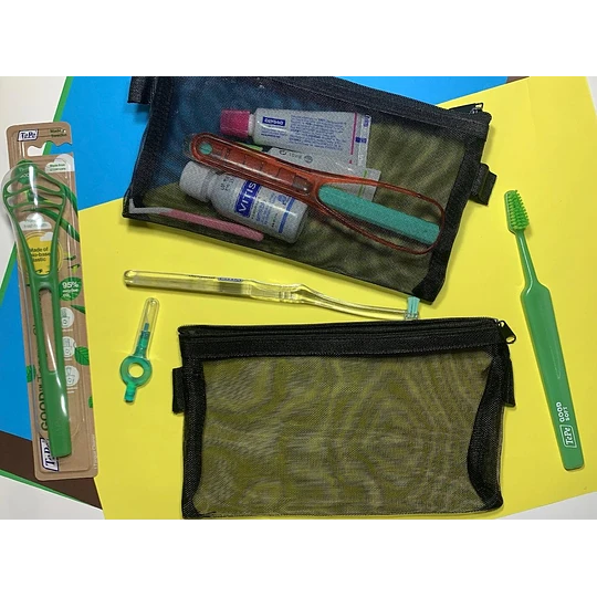 Estuche para útiles de aseo bucal Don Cepillo