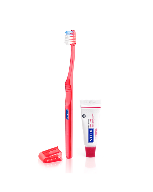 Cepillo VITIS® Access Suave + Pasta Encías 15ml