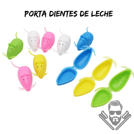 Ratoncitos plásticos  porta dientes