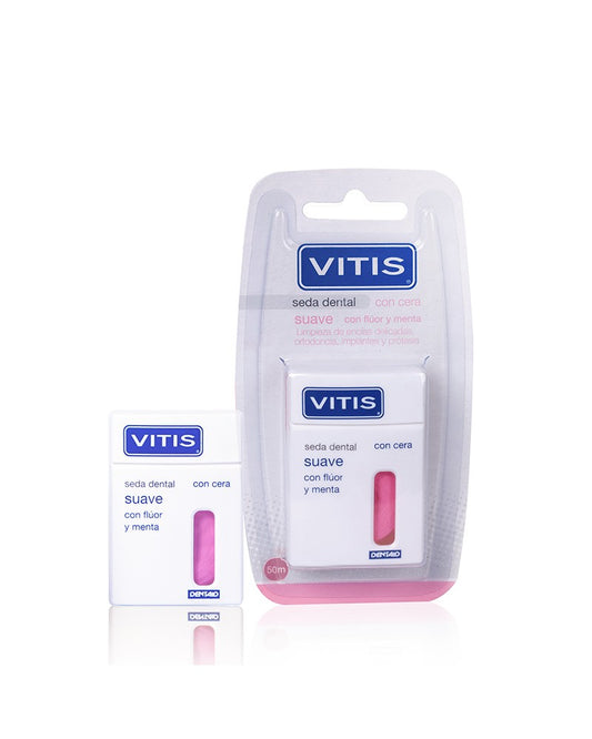 Seda Dental VITIS con Flúor 50 Mts