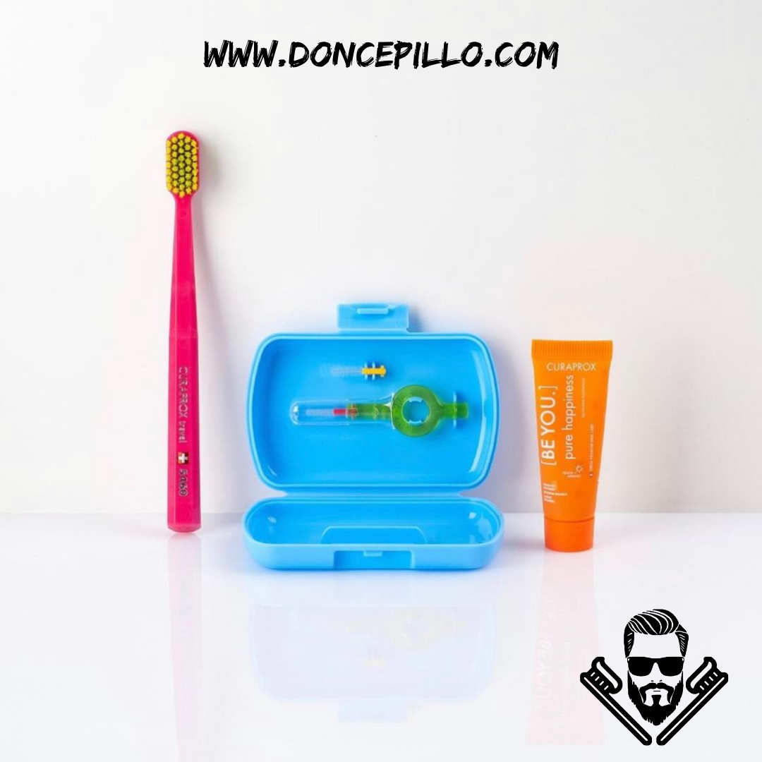 Curaprox Travel Set - Kit de viaje completo higiene bucal – DonCepillo